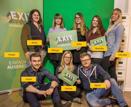 das Team - Wir lieben Spiele escape game - das Team - Wir lieben Spiele